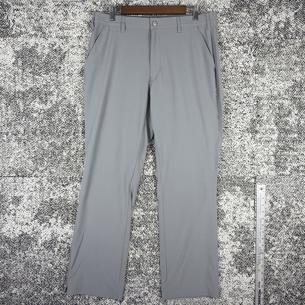 TGW The Golf Warehouse Golf Pants Mens 34 X 32 (FITS 34 X‎ 31) Gray Lightweight